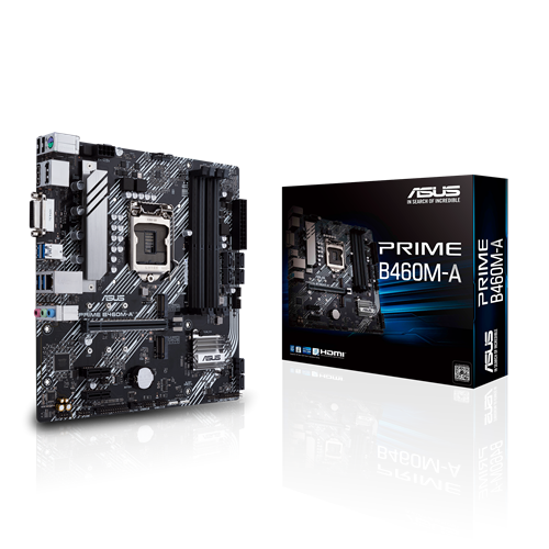 MB ASUS PRIME B460M-A - LGA 1200 - M.2 - SND - RED - HDMI - 128.00 DP - USB 3.2 - M-ATX